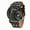 Black, variant on Men's Casual Leather Strap Quartz Sports Wristwatch for Men