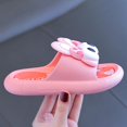 thumbnail image 6 of Kids Slide Sandals Cute Bunny Water Shoes Non Pool Sliders Comfortable (Pink 10.5-12 Years), 6 of 8