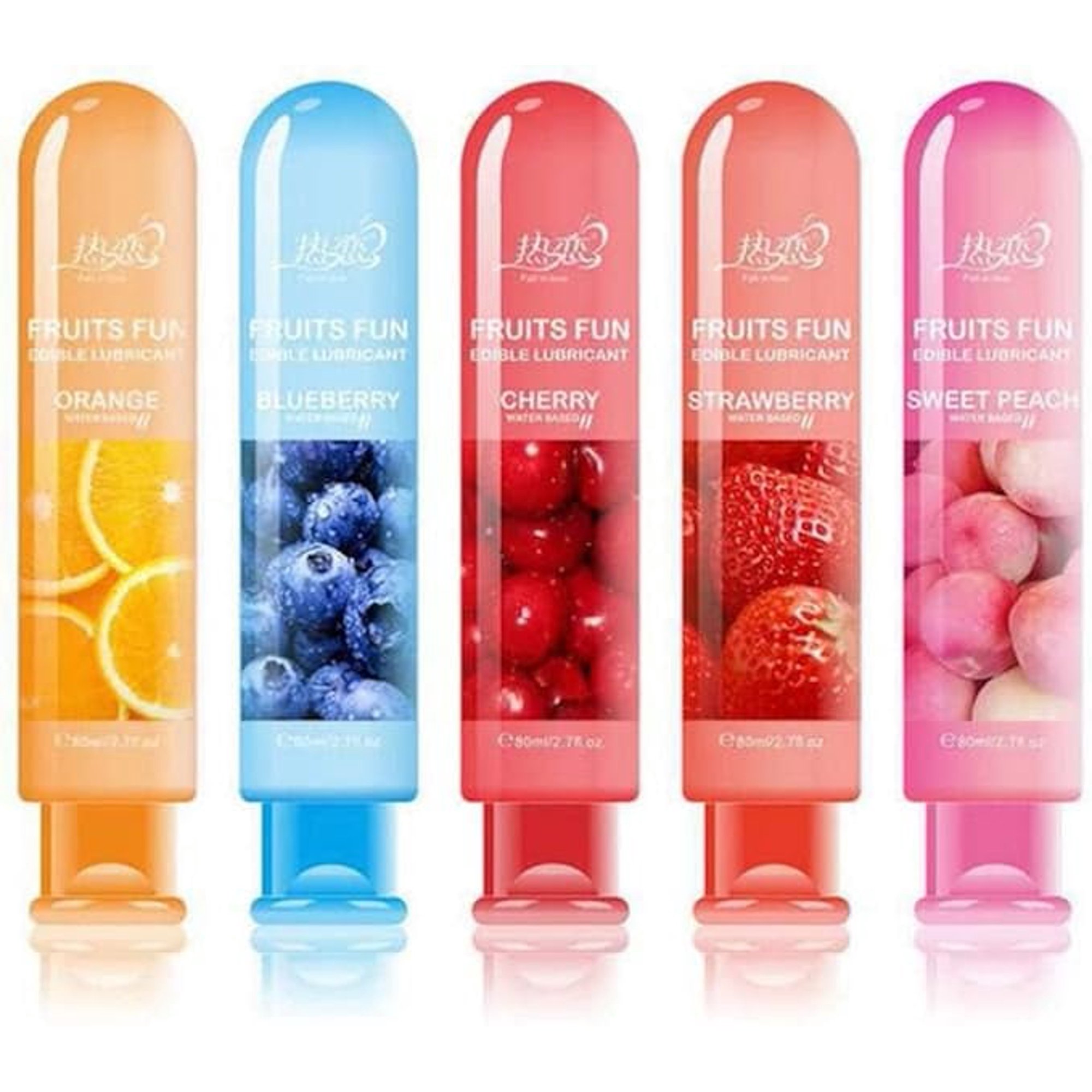 FNNMNNR Fruits Flavor Lube Personal Lubricants Water Based Long Lasting Sex  lube for Oral Sex Fantasy Strawberry Cherry Orange Peach Bleberry -  Walmart.ca