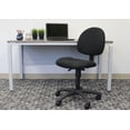 thumbnail image 2 of Pemberly Row Chaise de Bureau Réglable en Tissu DX Noir, 2 of 9