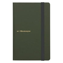 Maruman A6 Notebook Mnemosyne Journal Deep green 6.5mm ruled