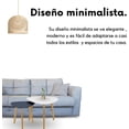 thumbnail image 2 of BEE VIBES Conjunto de 2 Mesas de Centro Modernas y Minimalistas - Ideal para Decoración en Sala, Recibidor o Recamara, Mesa Auxiliar para Hogar Interiores y Exteriores, Coffee Table Bebidas y Comidas, 2 of 5