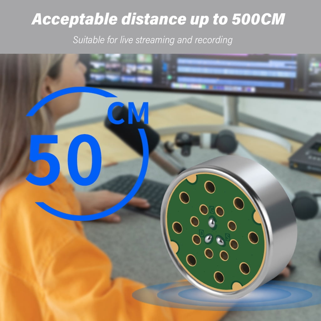 WINDLAND Superior AntiInterference Microphone Capsules Electret Condenser Microphone for Vocal Concerts and Sound Collection