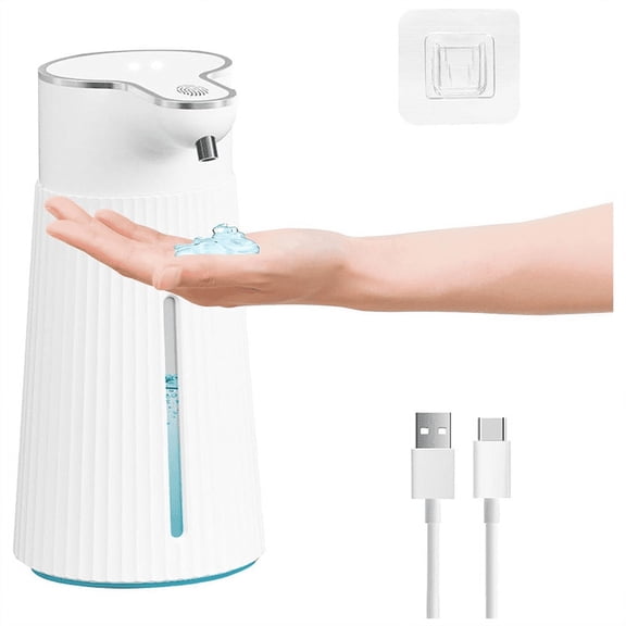 2025 New! Automatic Soap Dispenser, Wall Mount 400Ml USB Rechargeable Electric Dispenser