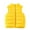 A01-Yellow, variant on Jinhomg Toddler Boys Girls Puffer Vest Kids Sleeveless Winter Warm Softshell Quilted Padded Puffer Down Vest Ultra Light Waistcoat Jacket