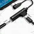 thumbnail image 3 of USB-C Type-C To 3.5mm Jack AUX Headphone Audio Splitter Charging Adapter BEST E1I0, 3 of 9