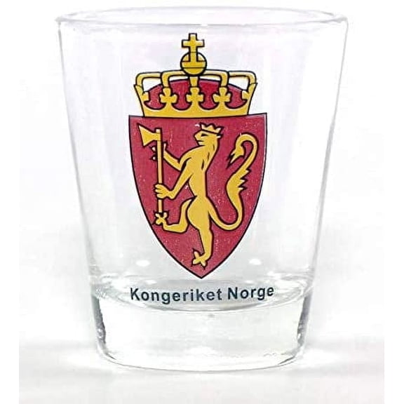 Norway Coat Of Arms Shot Glass