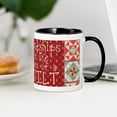 thumbnail image 3 of CafePress - Friendships Are Like Quilts Mug - 11 oz Ceramic Mug - Novelty Coffee Tea Cup, 3 of 4