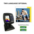 thumbnail image 4 of Tomshoo FF918-C100DS Color Screen Wired Fish Finder Dual Frequency 328ft100m Water Depth Boat Fish Finder, 4 of 9