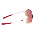 thumbnail image 3 of Oakley Mens Oo9313 Evzero Path Low Bridge Fit Rectangular Sunglasses Polished White/Prizm Road 38 Millimeters, 3 of 3