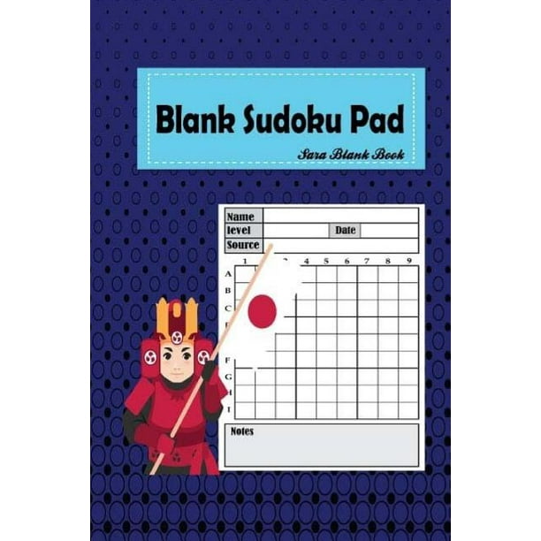 blank sudoku pad 101 puzzle book game 9 x 9 grids large print ideal for when you have made a mistake on a sudoku puzzle and need to t walmart com