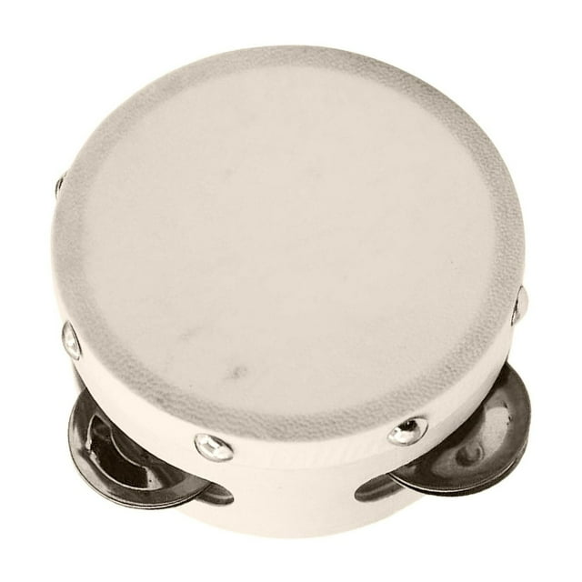 Rvkxad Tambourin à Main en Alliage d'Aluminium, Instrument de Musique 4-10 Pouces pour Enfantsadultes, Tambourin de Percussion, Instrument de Rythme