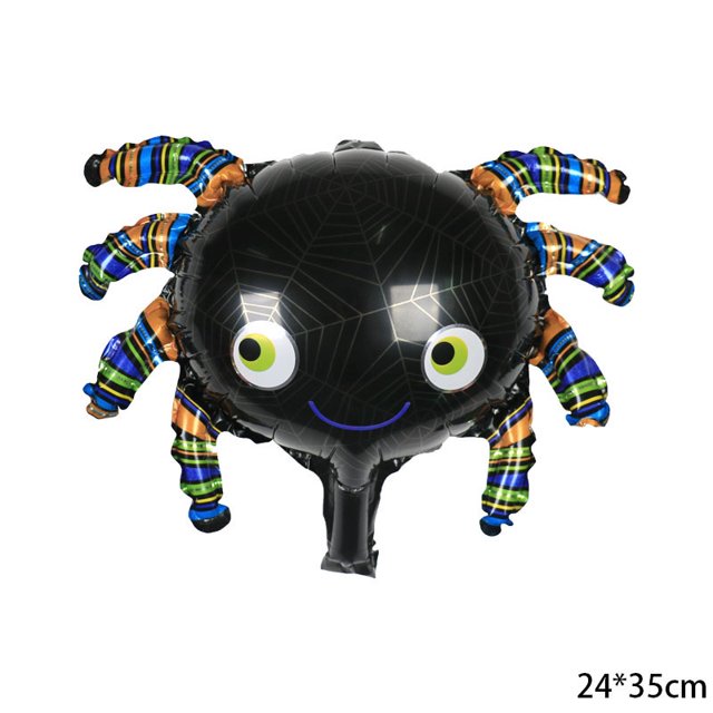 2023 Halloween Temática Suministros De Fiesta De Araña Calabaza Bandera Mantel Plato De Papel Taza Desechable Juego De Cubiertos De Látex Fantasma Globo Horror Decoración