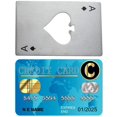 thumbnail image 3 of 6 Pik Ace Credit Card Corkscrews Creative Poker Shaped Corkscrews (Silver), 3 of 7