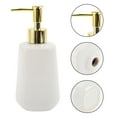 thumbnail image 5 of Unique Bargains Simple Cone Shape Soap Pump Dispenser for Bathroom 300ml 1 Pc White, 5 of 6