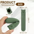thumbnail image 2 of Uxcell 2 Pcs Fundas para Pomos de Puerta, Protector de Pomos de Puerta de Silicona, Funda Suave Anticolisión para Tiradores de Puertas para Dormitorios, Baños, Oficinas, Verde, 2 of 7