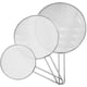 thumbnail image 1 of 3-piece splash guard, pan splatter screen, kitchen frying pan splash guard 33 cm 29 cm 25 cm, 1 of 5