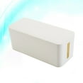 thumbnail image 1 of TEHAUX Cable Management Power Cord Storage Box Scratch Resistant Plastic 1Set, 1 of 8