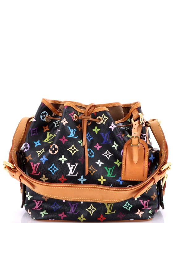 Pre-Owned Petit Noe Handbag Monogram Multicolor By Rebag