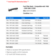 thumbnail image 2 of Fuel Filler Neck - Compatible with 1988 - 2000 Chevy C3500 1989 1990 1991 1992 1993 1994 1995 1996 1997 1998 1999, 2 of 2