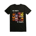 thumbnail image 5 of Five Nights At Freddy's T-Shirt Men's Character Columns Horror Game Adult Tee, 5 of 5