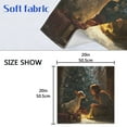 thumbnail image 5 of Napkin Satin Napkin 20*20 Inchx1 Kitchen Towel Dinner Plate Towel Decorative Towel Napkin Tea Towel Suitable For Kitchen Table Christmas Sheep, 5 of 8