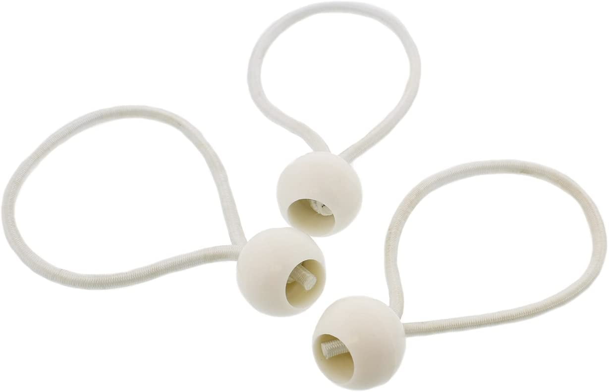 Lot of 100 9" Elastic Ball Bungee Cord Connector for Canopy Tarp Bunge Holder