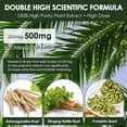 thumbnail image 5 of Totaria Organic Saw Palmetto & Prostate Support for Men, 120 Capsules, Non-GMO, Gluten-Free, 5 of 9