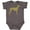 Charcoal Grey, variant on Inktastic Greyhound Boys or Girls Baby Bodysuit