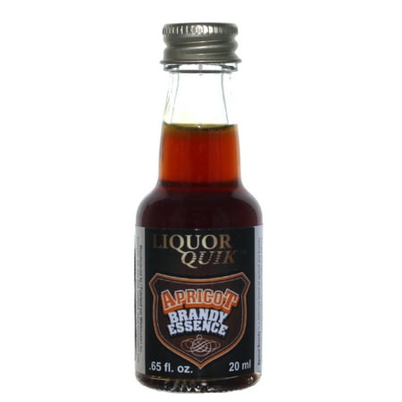 Liquor Quik Natural Brandy Essence 20 mL (Apricot (Best Price For Baileys Liqueur)