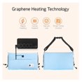 thumbnail image 2 of Rechargeable Hand Warmers 10000mAh, Electric Hand Warmer Pouch - Portable Graphene Heated, 5 Temp Levels for Cold Hands, Women, Men, Hunting, Camping, Xmas Gift, 2 of 7