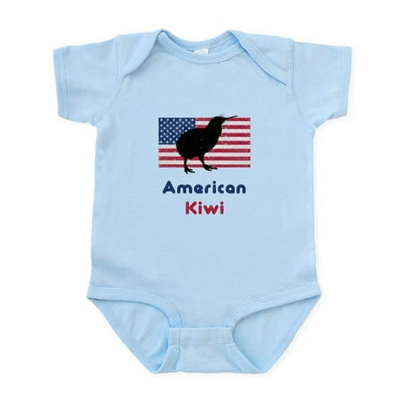 

CafePress - American Kiwi Infant Bodysuit - Baby Light Bodysuit Size Newborn - 24 Months