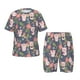 thumbnail image 1 of Balery Pigs 1 Conjunto de Pijama Infantil de Manga Corta con Estampado – Ropa de Dormir de Algodón Suave-4X-Large, 1 of 6