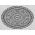 thumbnail image 1 of Ahgly Company Machine Washable Indoor Rectangle Transitional Gray Goose Gray Area Rugs, 6' x 9', 1 of 7