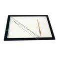 thumbnail image 1 of stanreset A4 Tracing Light Box Portable LED Light Table Tracer Board Dimmable Brightness Light Pad Black1, 1 of 6
