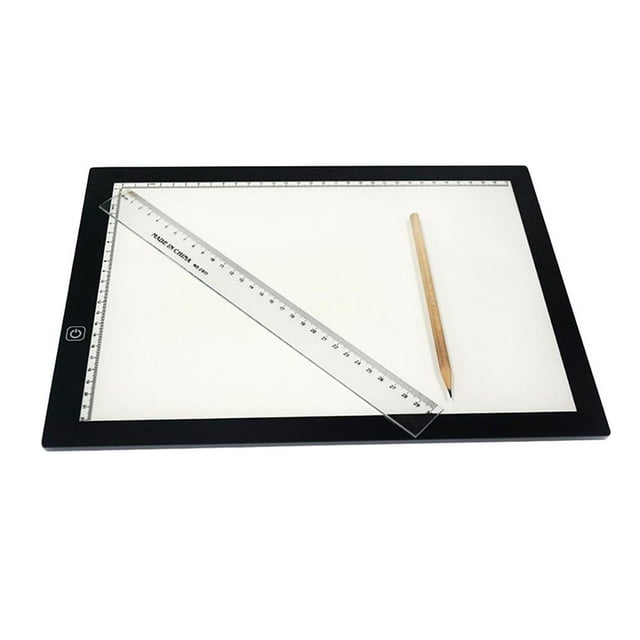 stanreset A4 Tracing Light Box Portable LED Light Table Tracer Board Dimmable Brightness Light Pad Black1