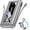 gray, variant on 50000mAh High Capacity Portable Power Bank, Fast Charging Battery Pack With Built In Cables And Flashlight, Charges 4 Devices At Once, Travel Essential Compatible With Iphone Samsung Ipad And Laptops