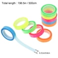 thumbnail image 3 of 20 Rouleaux de Bandes de Marquage Colorées Marqueurs de Page Transparents Bandes de Surlignage Professionnelles, 3 of 8