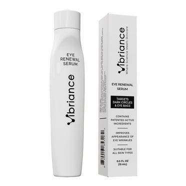 Vibriance Eye Renewal Serum - Eye Serum for Dark Circles and Puffiness Treatment | Caffeine Eye Serum for Reducing Eye Bags