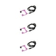 thumbnail image 1 of Decodeary Nose Clip Nasal Protector Protective Gear Softness Non-scratches Waterproof Pad Tight Swim Equipment Protection Rose Red 3Set, 1 of 1