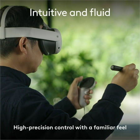 Logitech - MX Ink Mixed-Reality (MR) Stylus Wireless Pen Controller for Meta Quest 2, Meta Quest 3, Meta Quest 3S - Graphite