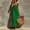 Green, variant on Morttic Women's Elegant Adjustable Spaghetti Strap Maxi Dress – Solid Color, Side Slit, Bohemian Beach Vacation Long Dress Green，XL