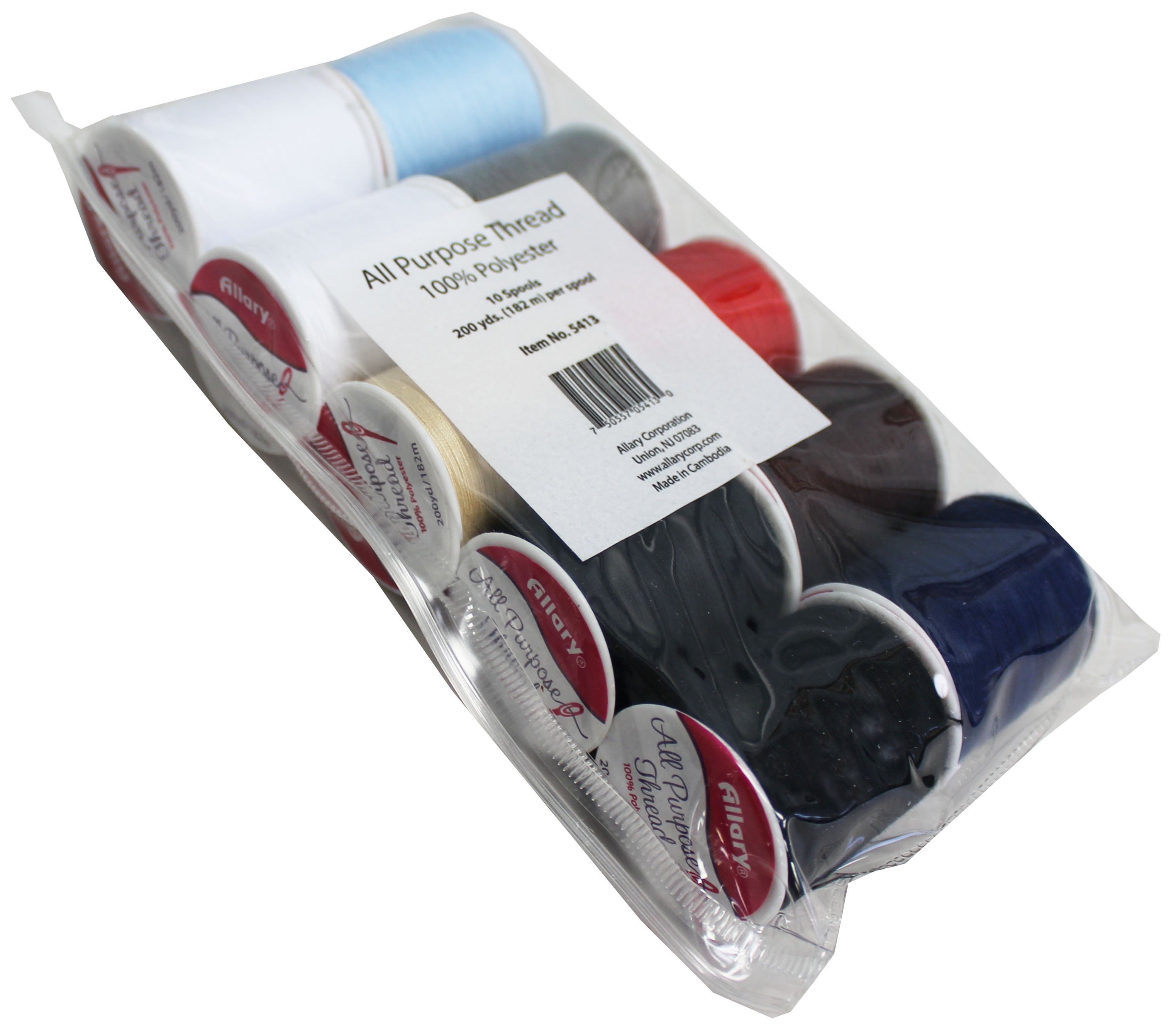  Sewing Thread Kit 100 Color All Purpose Polyester