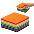thumbnail image 5 of LEEYNEER 40Pcs Felt Fabric Squares DIY Craftwork Felt Crafts Assorted Colors Textile Fuzzy Fabrics for Sewing, 5 of 5