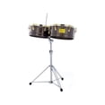 thumbnail image 3 of Timbales LATIN PERCUSSION 14-15 Karl Perazzo Antique Bronze LP257-KP Cafe 30x110x60, 3 of 3