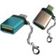thumbnail image 5 of Injueey Nuevo adaptador portátil tipo c a USB ordenador portátil USB 3,0 Mini convertidor de USB-C de aleación de aluminio Juegos de teclado y mouse para computadora negro, 5 of 6