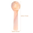 thumbnail image 2 of Raindrops 3Pcs Shell Spoon Assorted Color Multifunctional Kitchen Spoon 7.4x2.2x1in For Travel, 2 of 8