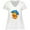 AA-White, variant on Inktastic Rainy Ducky Women's Plus Size V-Neck T-Shirt