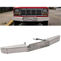 Kojem Front Bumper Assembly for 1980-1986 Ford F150 F250 F350 Bronco Steel Raw