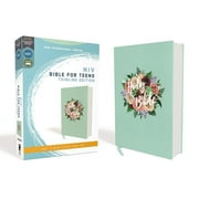 Niv, Bible for Teens, Thinline Edition, Cloth Over Board, Floral, Red Letter Edition, Comfort Print (Hardcover)